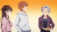 Nagomi gives the key to Kazuya and Chizuru (Image via TMS Entertainment)